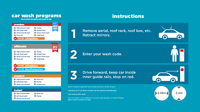 Car wash programs