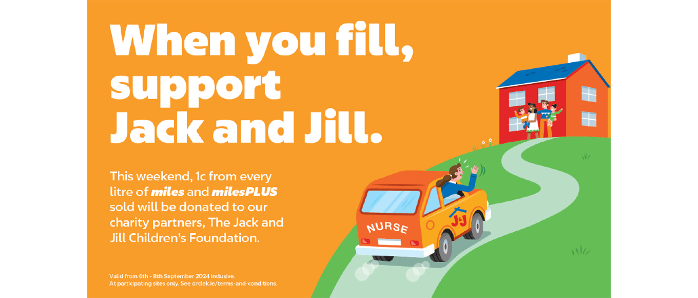 When you fill, support Jack and Jill